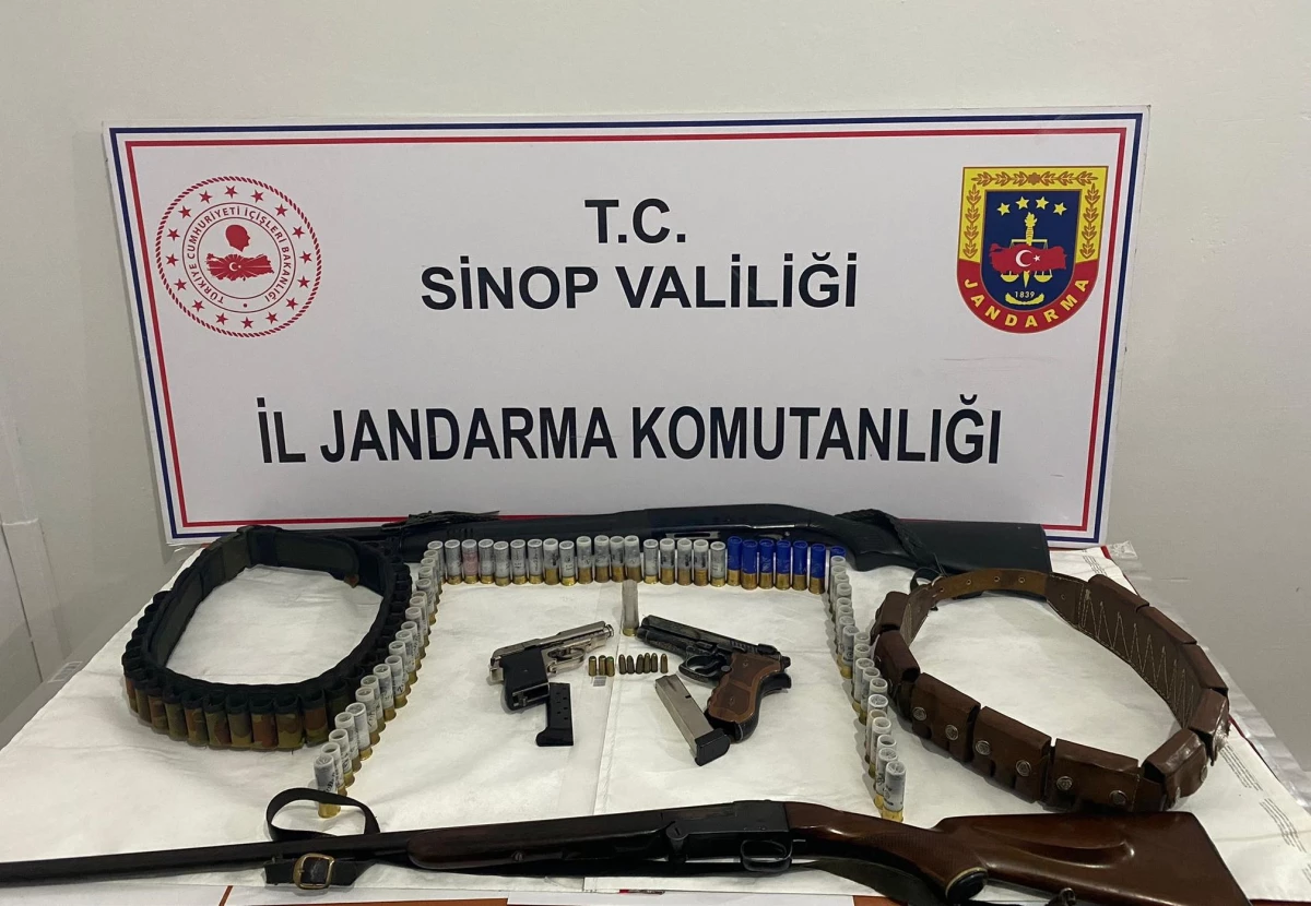 Sinop\'ta komşularının evlerine tüfekle ateş eden kişi yakalandı