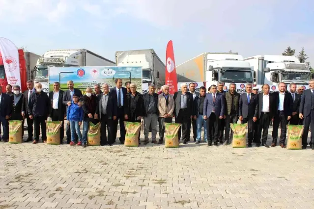 'Tohumum Yerli Üretimim Milli Projesi' kapsamında tohumluk buğday dağıtıldı