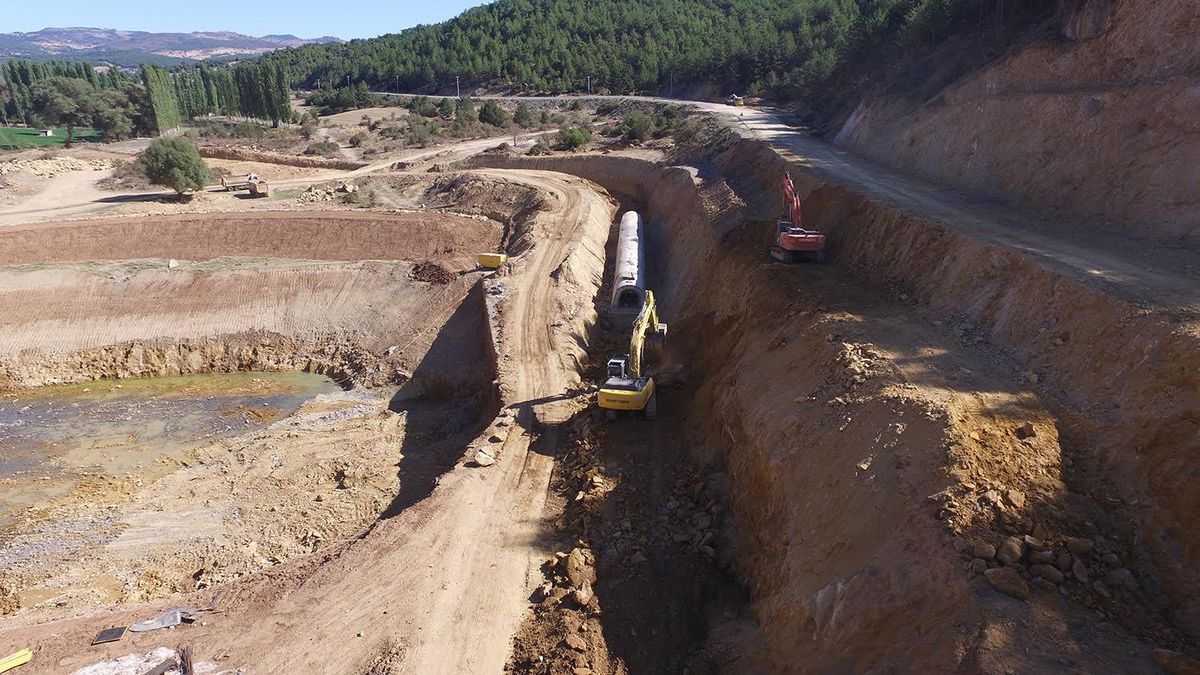 Uşak\'a yılda 770 bin m3 içme suyu