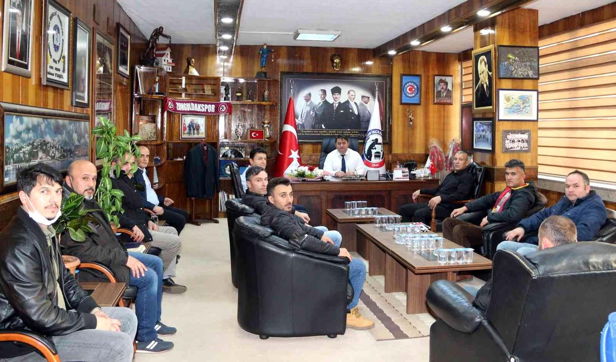 Üzülmez işyeri temsilcileri, Başkan Yeşil\'i ziyaret etti
