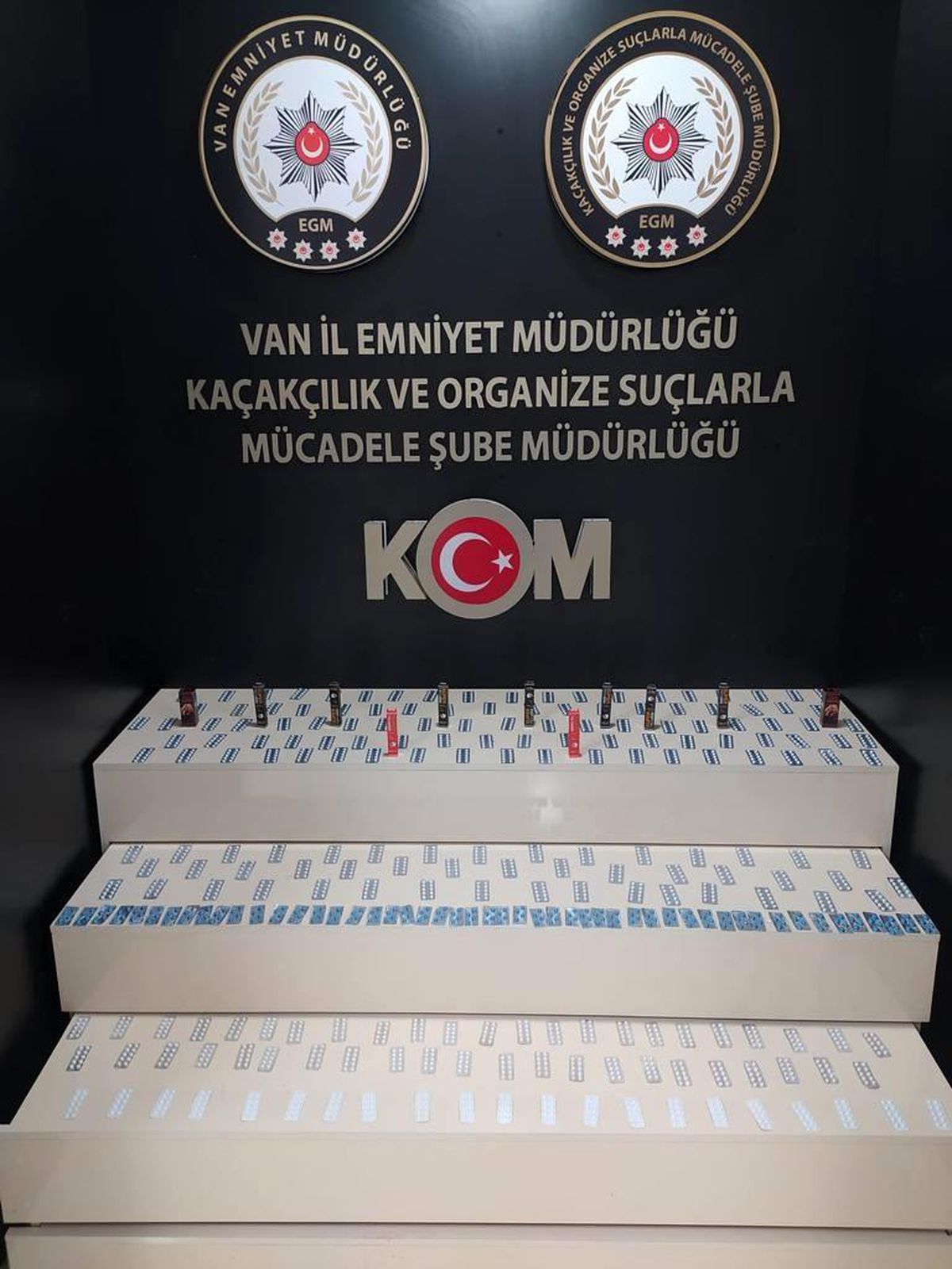 Van\'da 2 bin 281 adet gümrük kaçağı tıbbi ilaç ele geçirildi