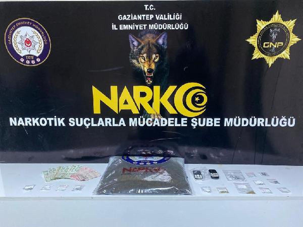 Gaziantep\'te uyuşturucu operasyonuna 5 gözaltı