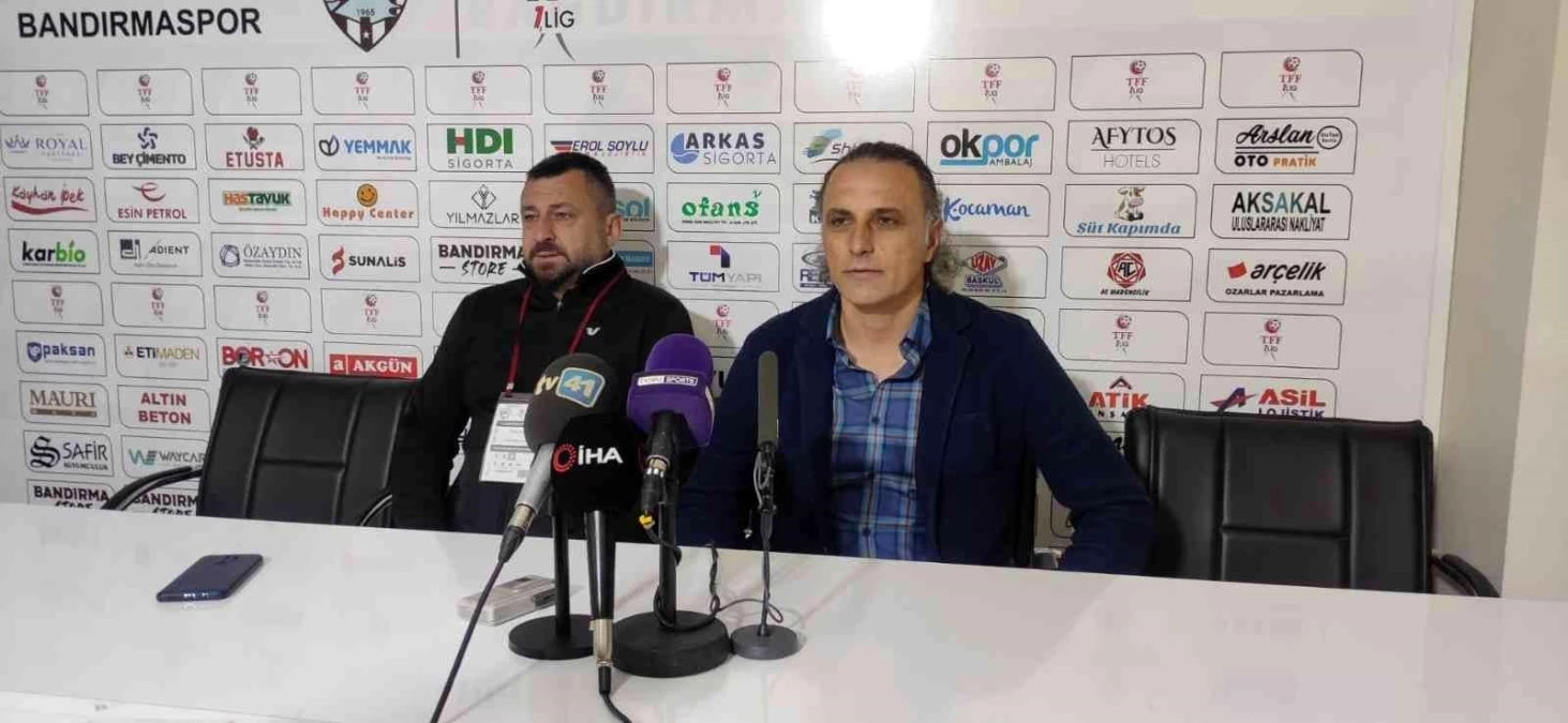 Bandırmaspor - Kocaelispor maçının ardından