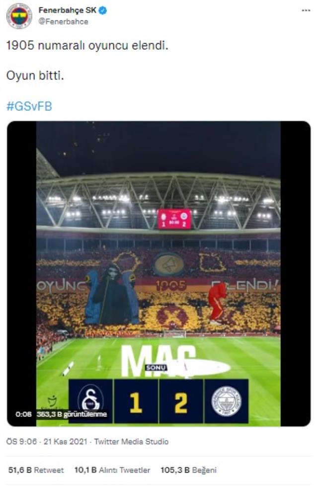 Fenerbahçe'nin paylaşımı sosyal medyayı yıktı! Maç biter bitmez Squid Game koreografisine ağır cevap geldi