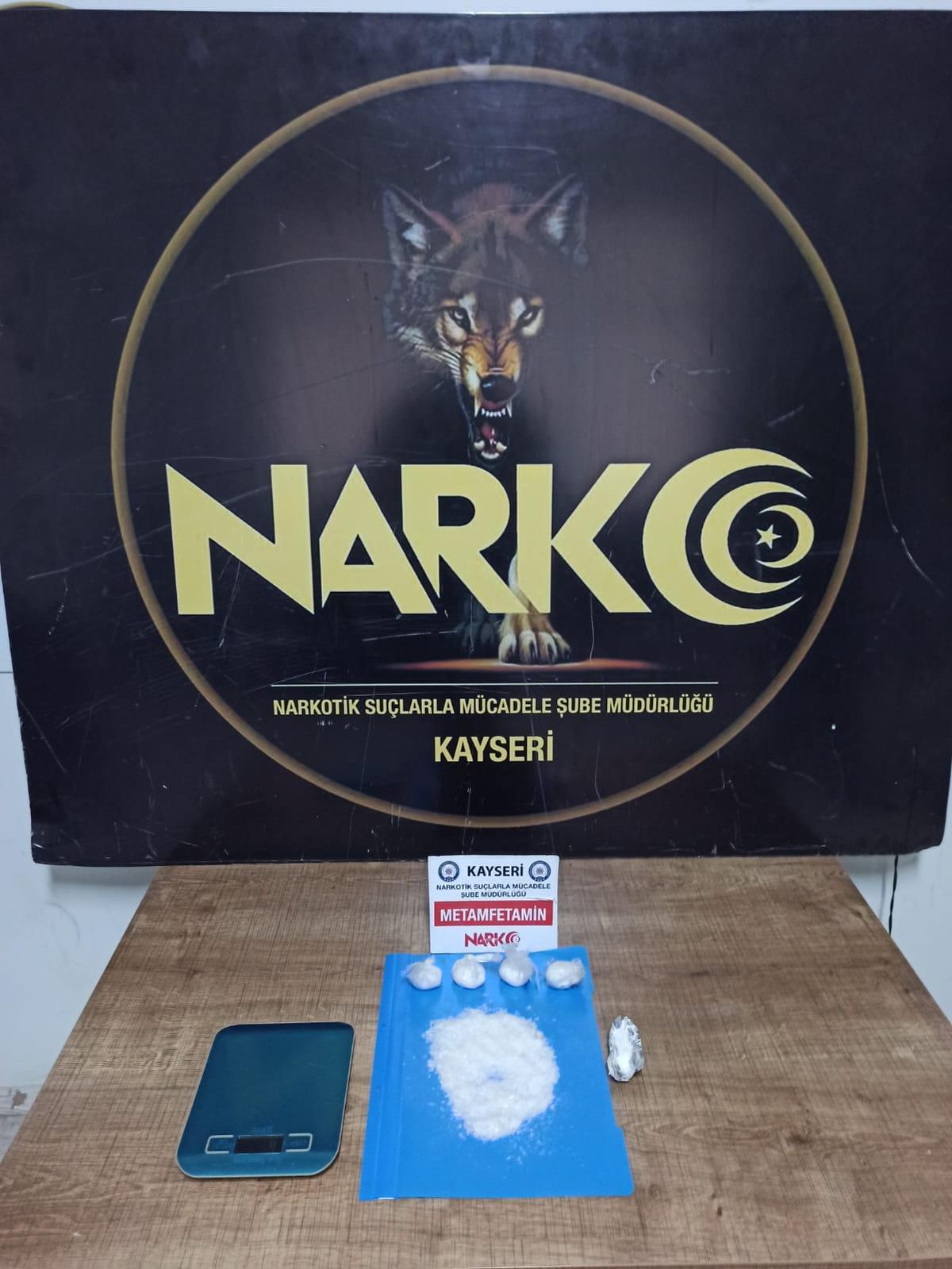 Kayseri\'de uyuşturucu operasyonu