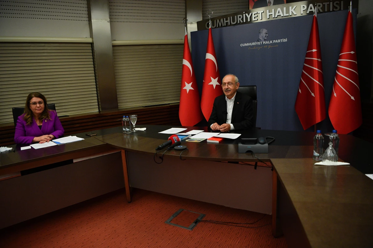 Kılıçdaroğlu, "Dijital Dünya ve Çocuk Hakları" çevrim içi toplantısına katıldı