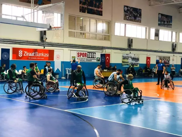 Türkiye Tekerlekli Sandalye Basketbol Süper Ligi: Ceylanpınar Besk: 73 Bursa Besk: 46