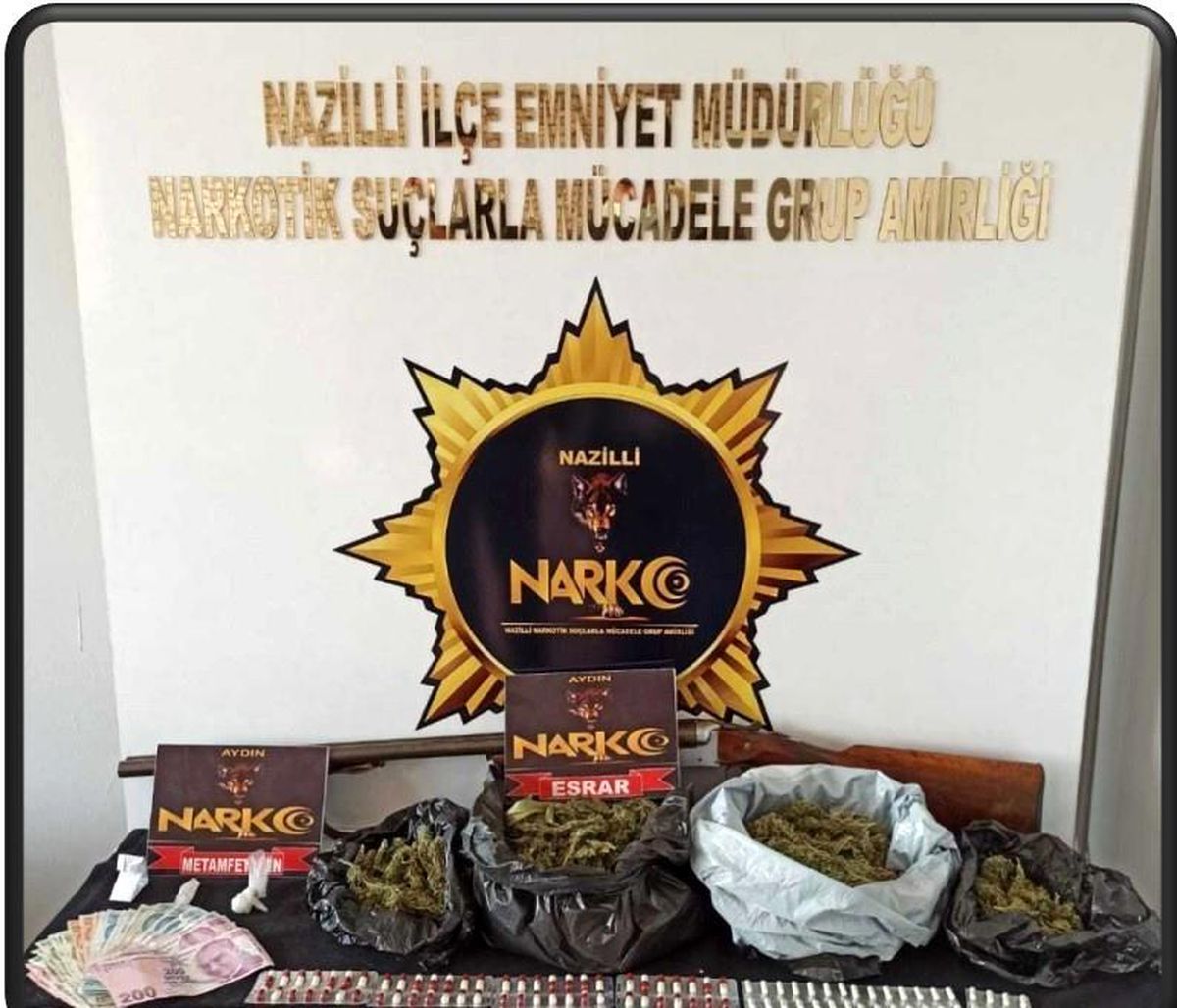 Aydın\'da uyuşturucu ile mücadele devam ediyor