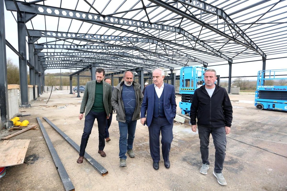Başkan Aygün, projeleri yerinde inceledi