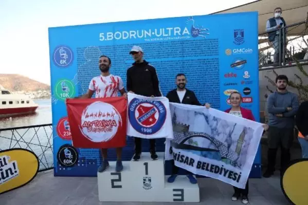Bodrun Ultra Maratonu'nda 600 sporcu yarıştı