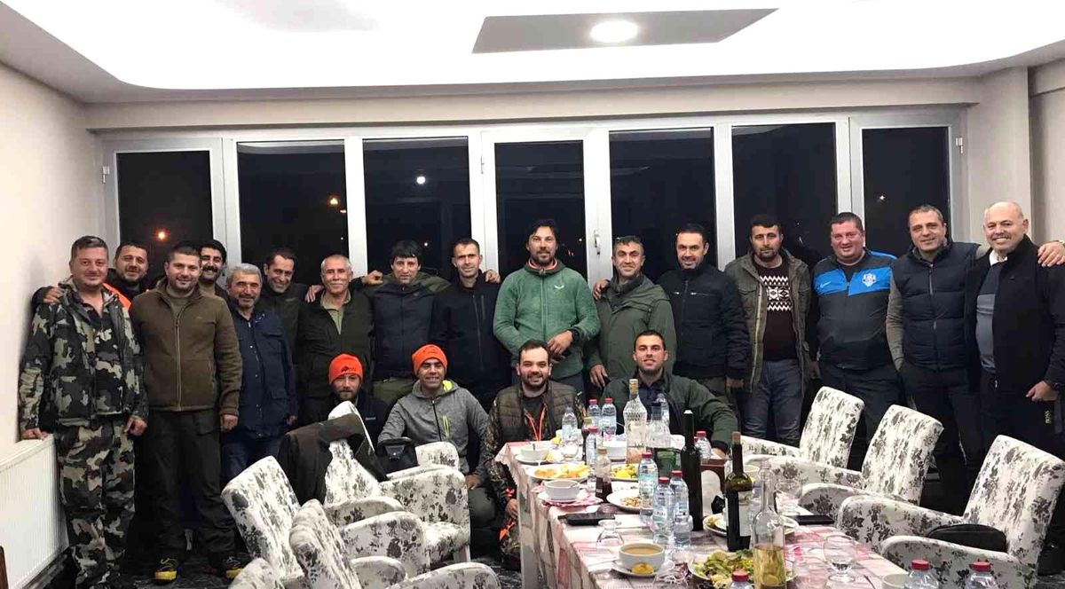 Bulgar avcılar Pınarbaşı\'nda 70 domuz avladı