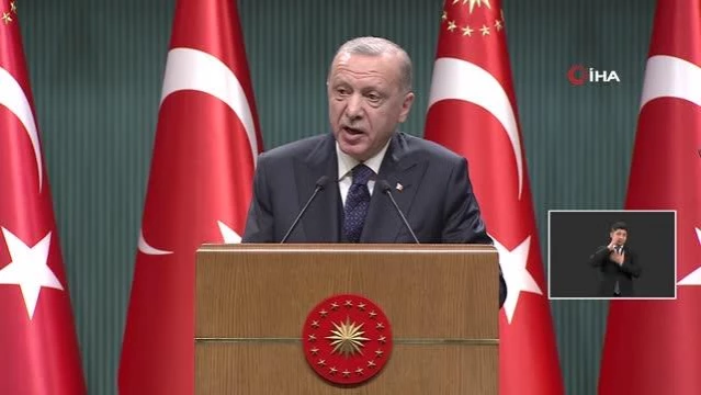 son dakika haber cumhurbaskani erdogan kabine toplantisi sonrasinda aciklamalarda bulundu