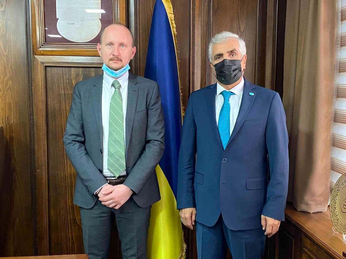 DATÜB Genel Sekreteri Uçar Ukrayna Başkonsolosu ile bir araya geldi