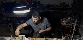 Filistinli Tarık 'Made in Palestine' damgalı klarnetleriyle ülkesinin adını dünyaya duyurmak istiyor