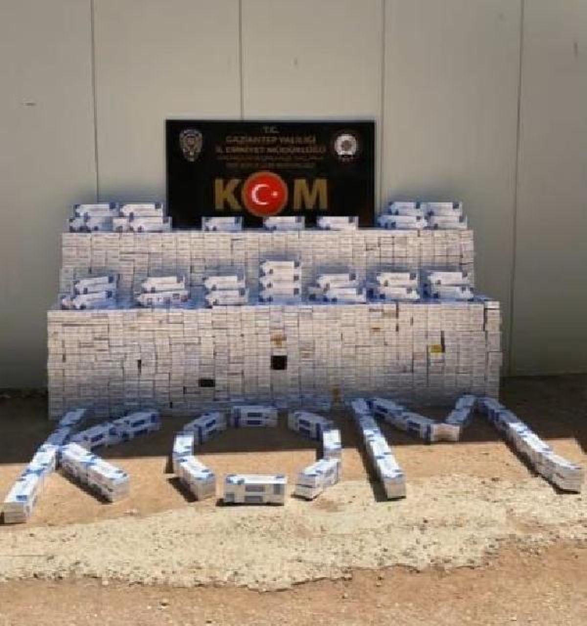 Gaziantep\'te kaçakçılık operasyonunda 57 gözaltı