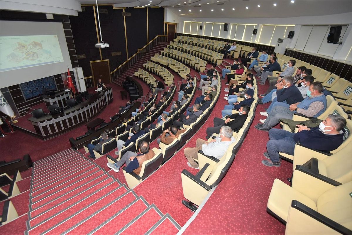 Karatay Belediyesi personeline 'Afet Farkındalık Eğitimi' verildi