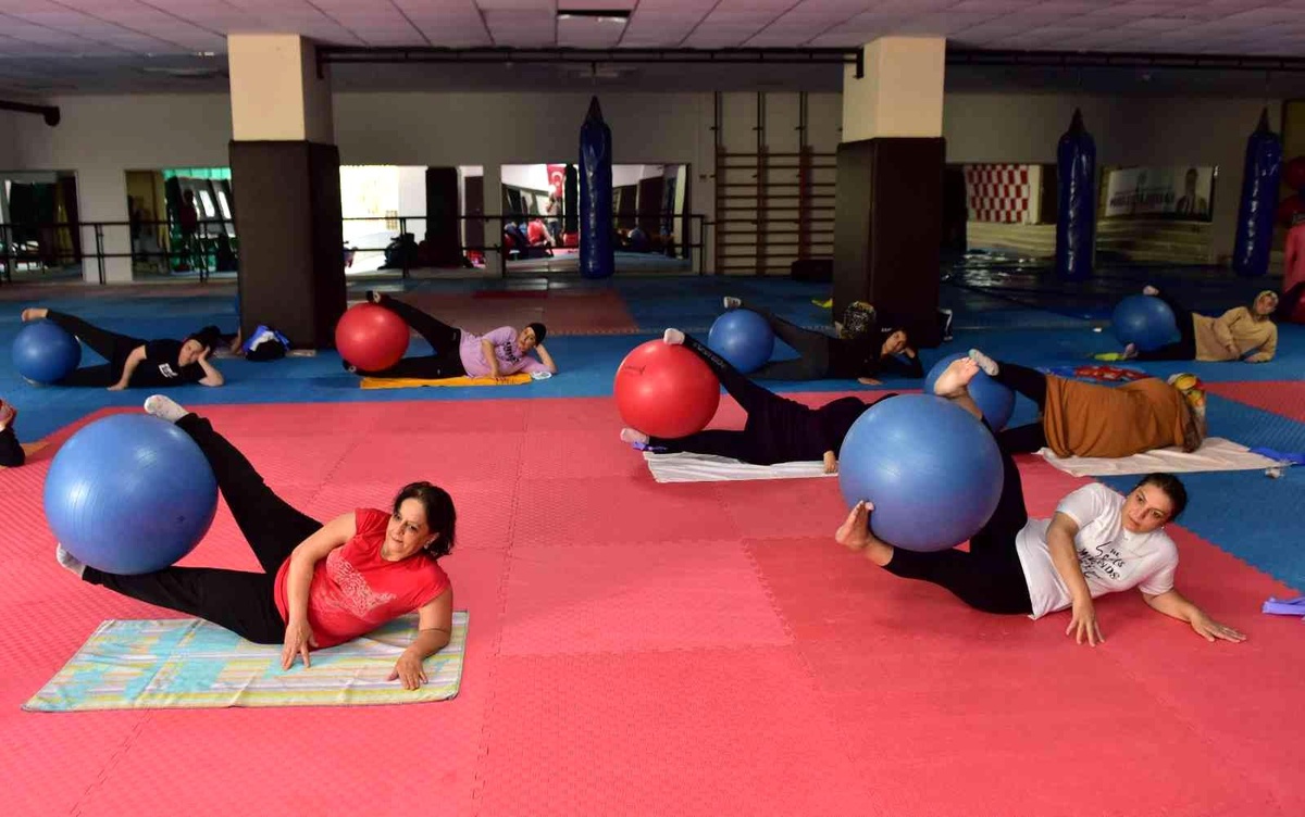 Kepez\'de kadın sporlarına yoğun ilgi
