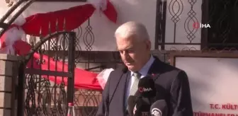 Son dakika haberi... Kütüphane açılışı yapan Yıldırım, çocuklara hikaye okuyup, kitap hediye etti