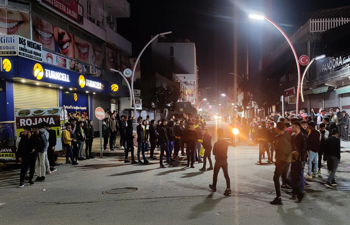 Silopi'de taraftarlar Fenerbahçe'nin galibiyetini kutladı