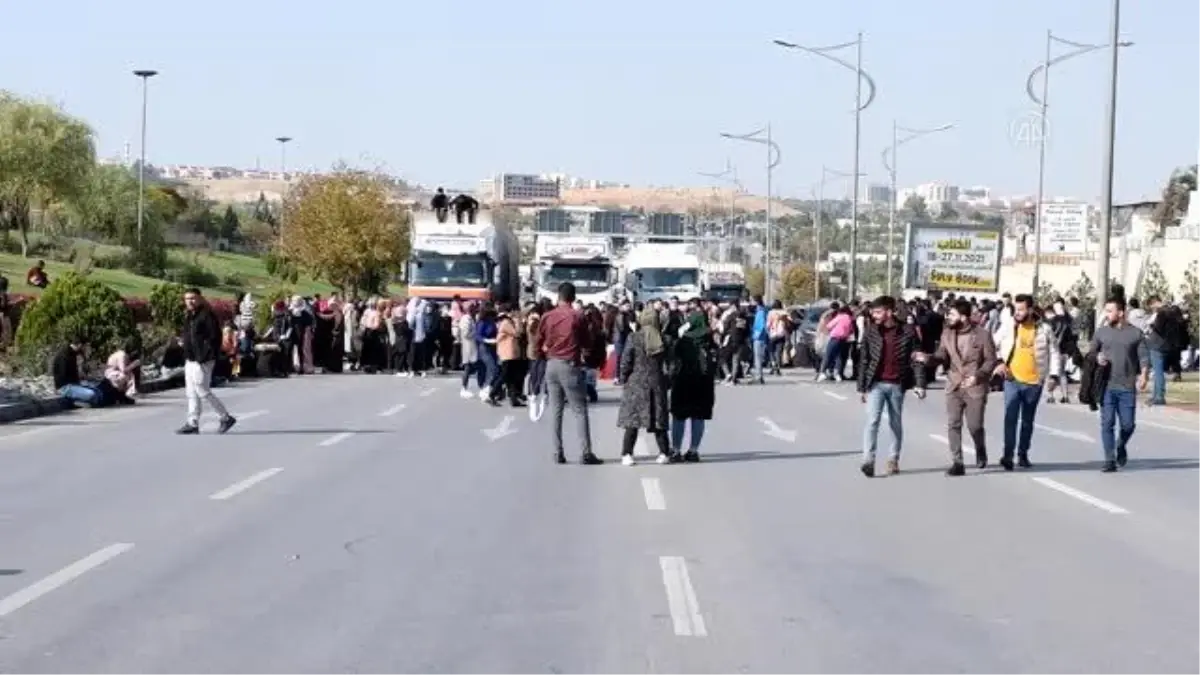 SÜLEYMANİYE - IKBY'de öğrenci gösterisi