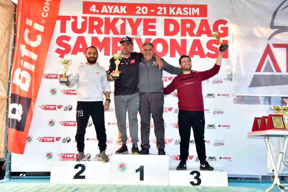 Türkiye Motodrag Şampiyonası 4\'üncü ayak yarışı tamamlandı