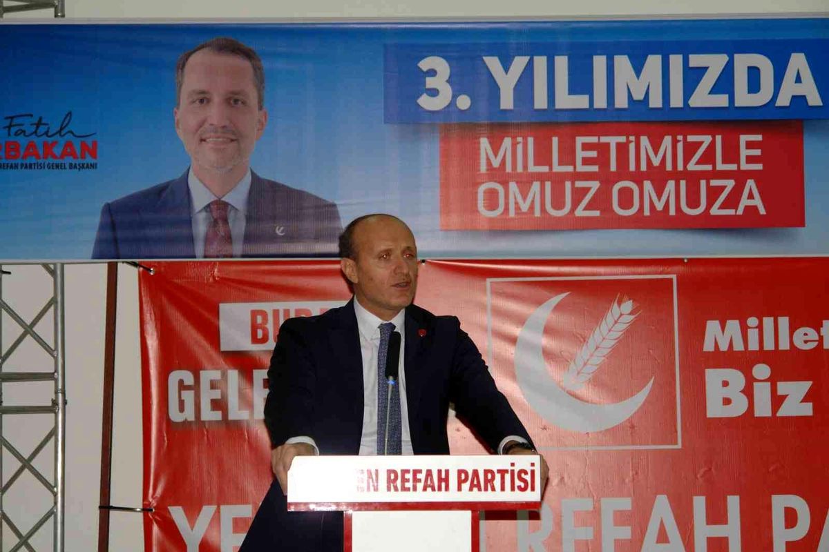 Yeniden Refah Partisi Genel Başkan Yardımcısı Öztürk: "81 ilde 922 ilçede teşkilatlanmamız tamamlandı"