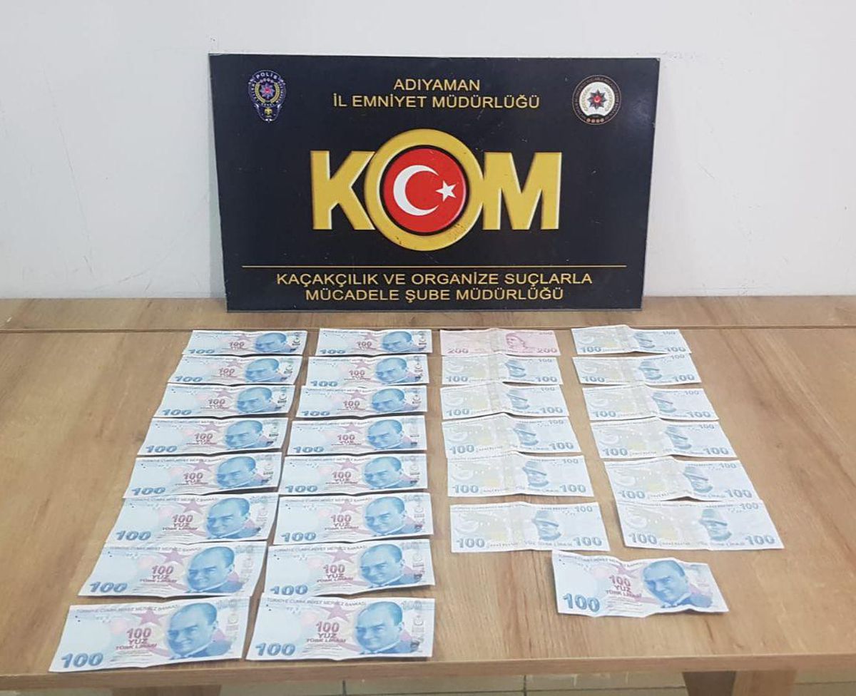 Adıyaman\'da sahte para operasyonunda 3 şüpheli tutuklandı