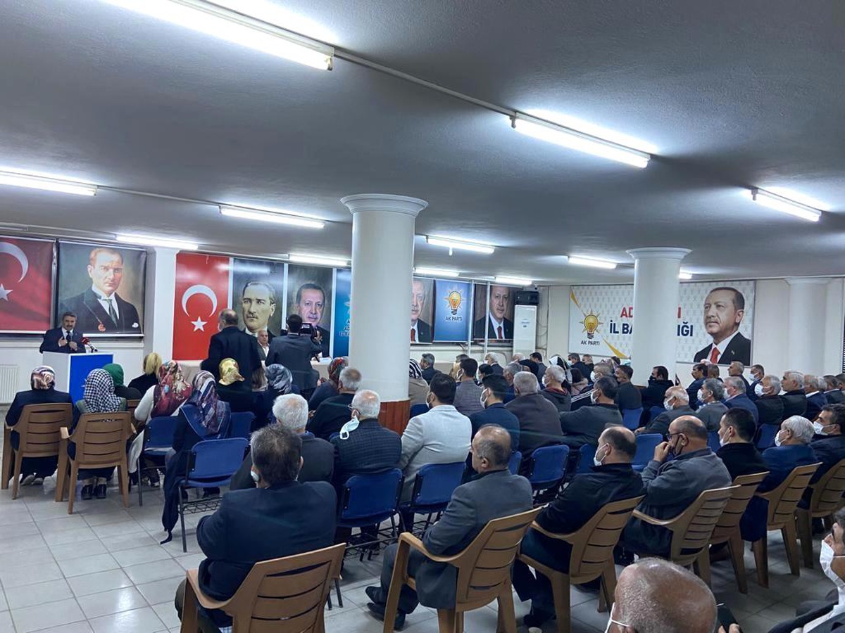 AK Parti Adıyaman Merkez ilçe başkanlığı Kasım ayı danışma meclisi toplantısı