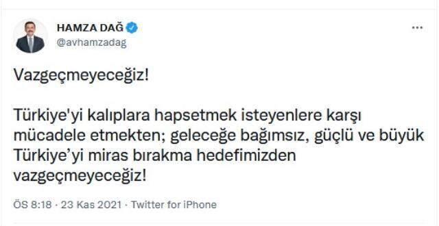 AK Parti'den dolardaki artışla ilgili açıklama: Büyük Türkiye'yi miras bırakma hedefimizden vazgeçmeyeceğiz