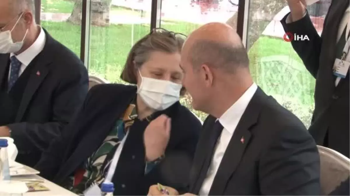 Bakan Soylu, Sırbistanlı mevkidaşı Vulin'le bir araya geldi