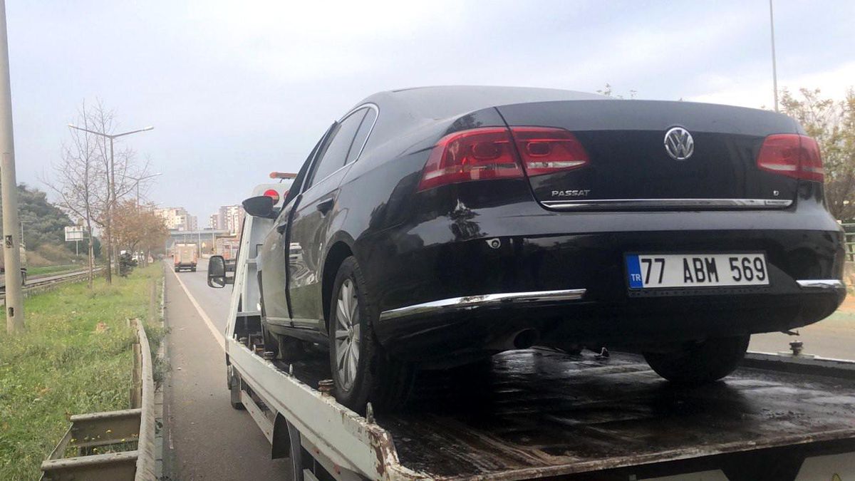 Bursa\'da kaza yapan araçta uyuşturucu bulundu