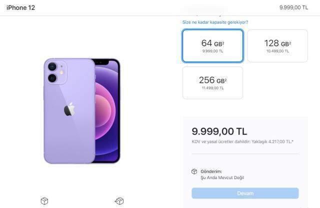 Doların rekor kırmasından sonra Apple, internet sitesindeki satışlarını durdurdu