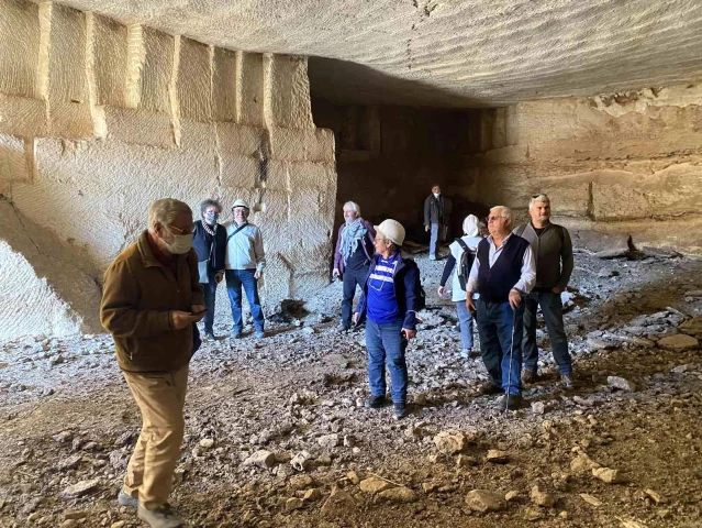Dünya Harran Bazda'da doğal taş yer altı işletmeciliğinin tarihine tanık olacak