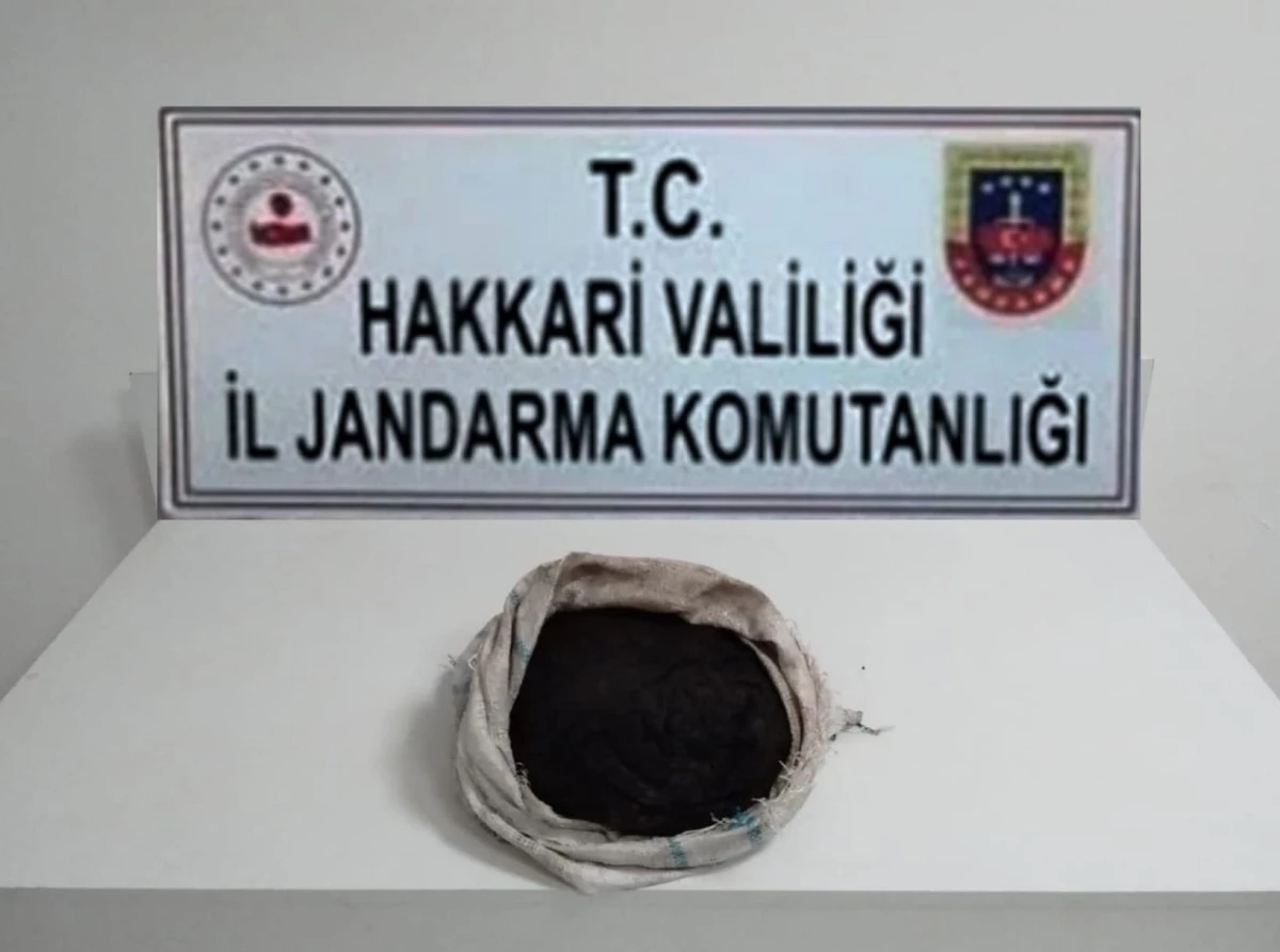 Hakkari\'de 14 kilogram eroin ele geçirildi