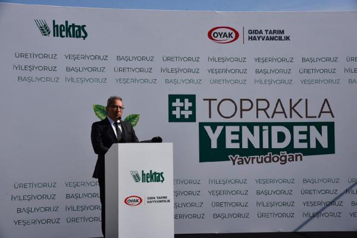 HEKTAŞ\'tan orman yangınlarından etkilenen üreticilere proje desteği