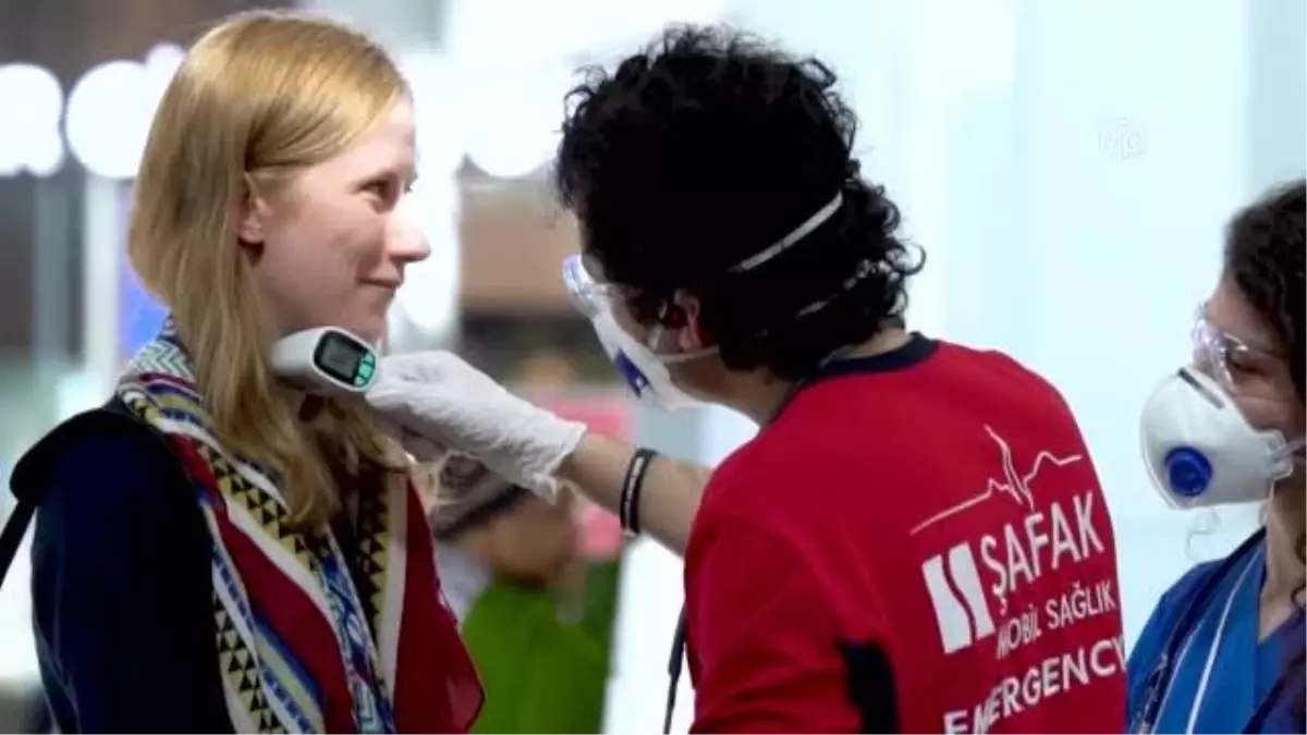 İstanbul Havalimanı'nda dezenfeksiyon çalışmaları aralıksız sürüyor