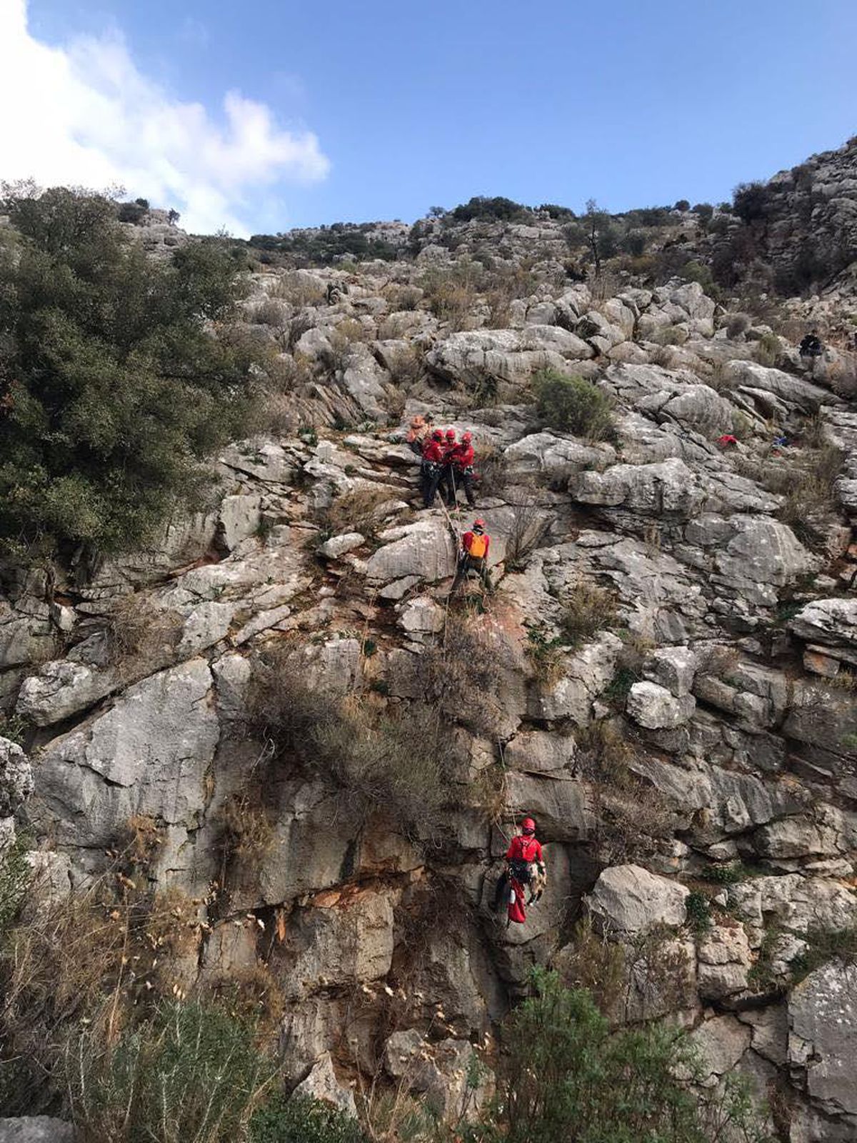 Kaş AKUT ekibi, kayalıkta mahsur kalan keçileri kurtardı