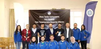 NEÜ Masa Tenisi Turnuvası sonuçlandı