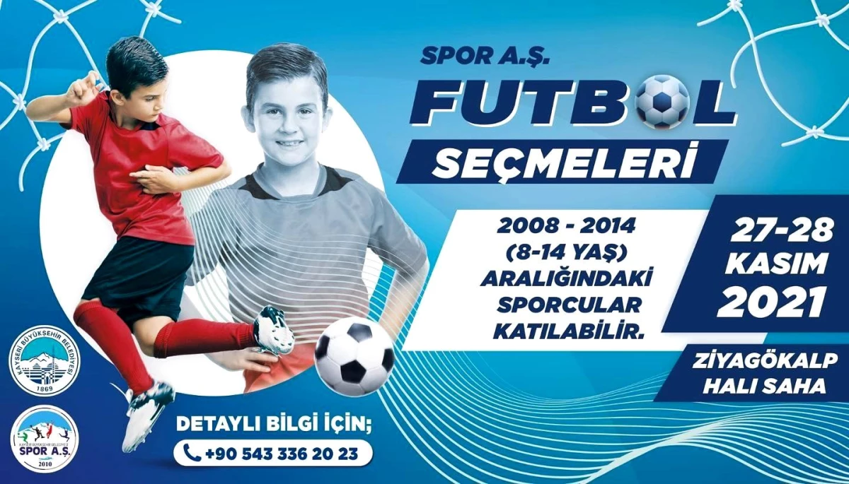 Spor A.Ş Futbol Kulübü yeni yıldızlarını arıyor