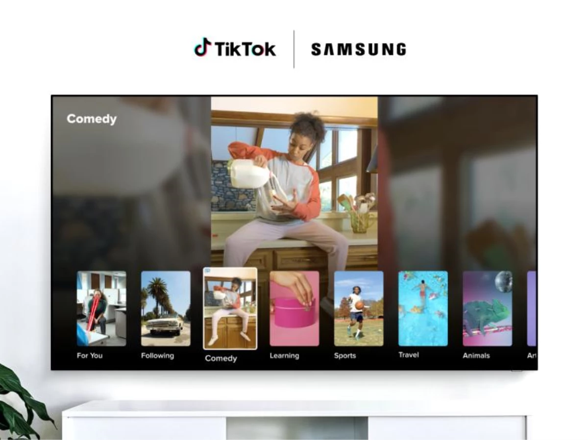 Tiktok\'un LG ve Samsung Akıllı TV\'lere Getirdiği Uygulama Daha da Yaygınlaşacak