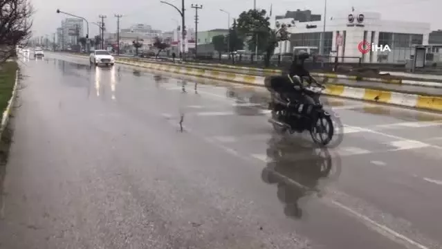 Trakya'da sağanak yağış