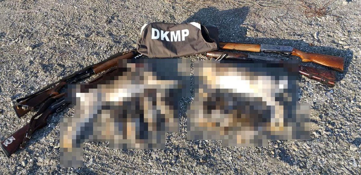 Tunceli\'de kaçak avlanan 5 kişiye ceza kesildi