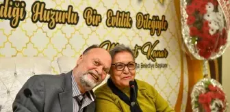 70'lik aşıklar bir ömür mutluluğa 'Evet' dedi