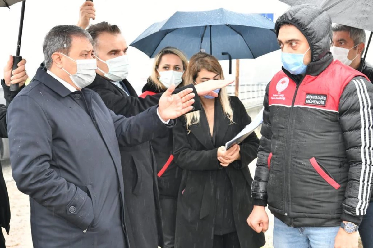 Balıkesir Valisi Hasan Vali Şıldak yatırımları yerinde inceledi