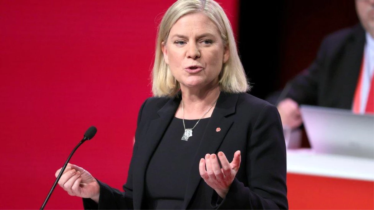 İsveç\'te Sosyal Demokrat Parti lideri Magdalena Andersson ülkenin ilk kadın başbakanı oldu
