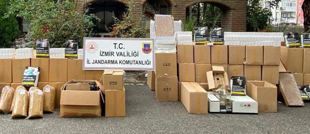 İzmir ve Manisa\'da \'kaçak tütün\' baskını: 6 gözaltı