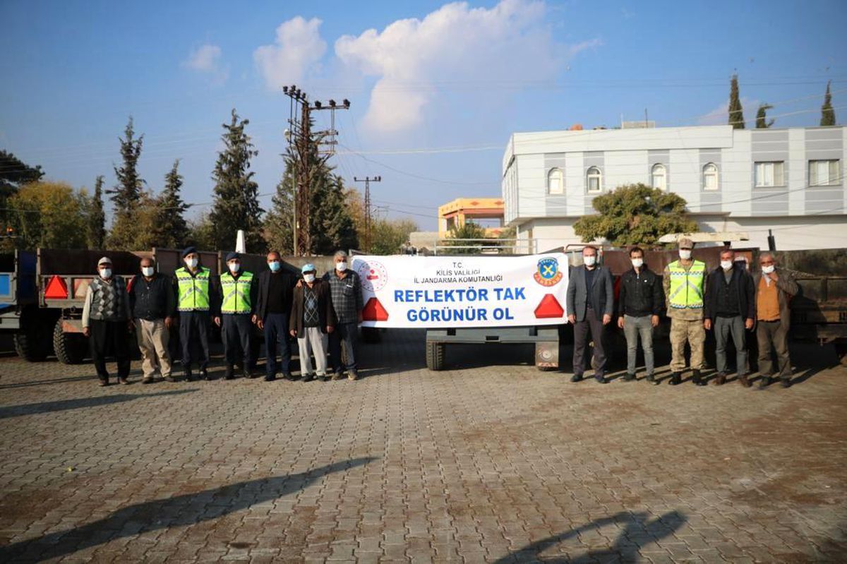 Son dakika haberi! Jandarmadan "Reflektör Tak Görünür Ol" projesi