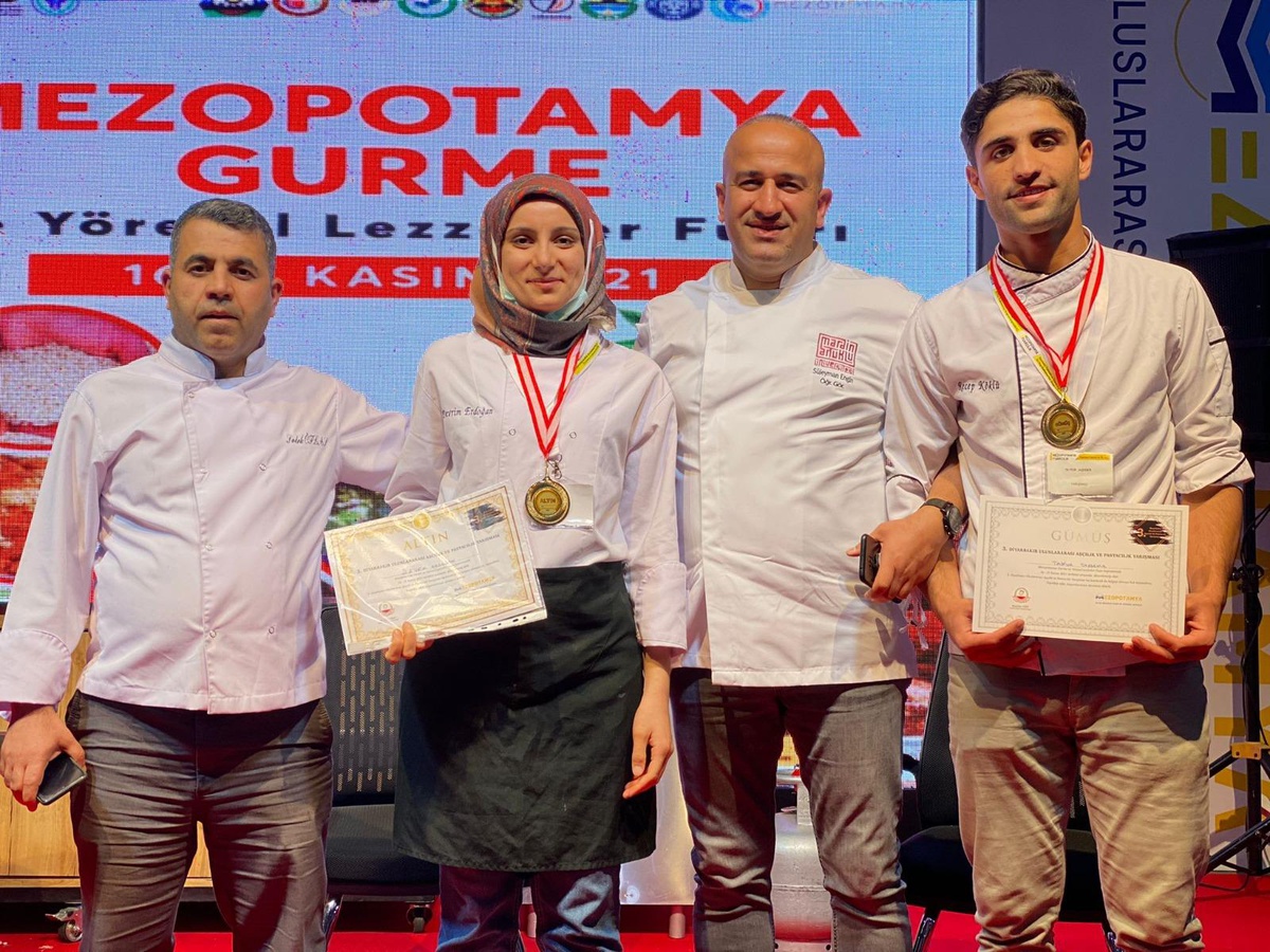 MAÜ, "Üniversiteler Arası Aşçılık Şampiyonası"nda 4 madalya aldı