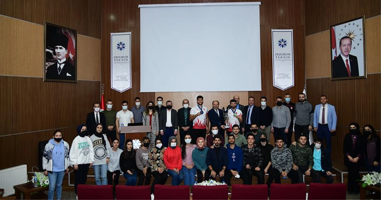 Milli Kick Boksçular için Erzurum\'da tören düzenlendi