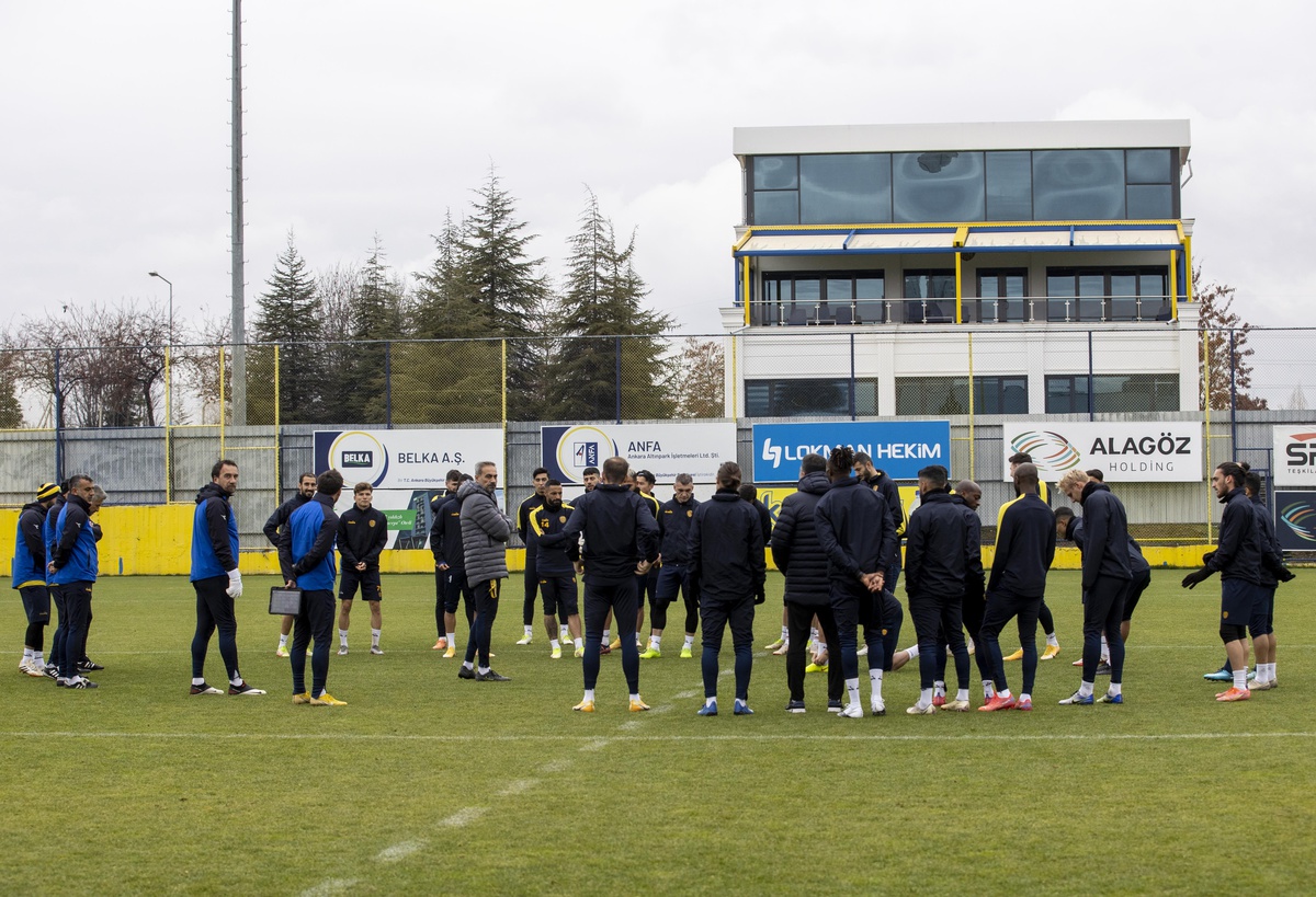 MKE Ankaragücü, Altınordu maçı hazırlıklarını sürdürdü